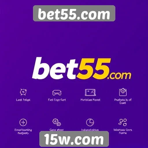Características do site bet55.com