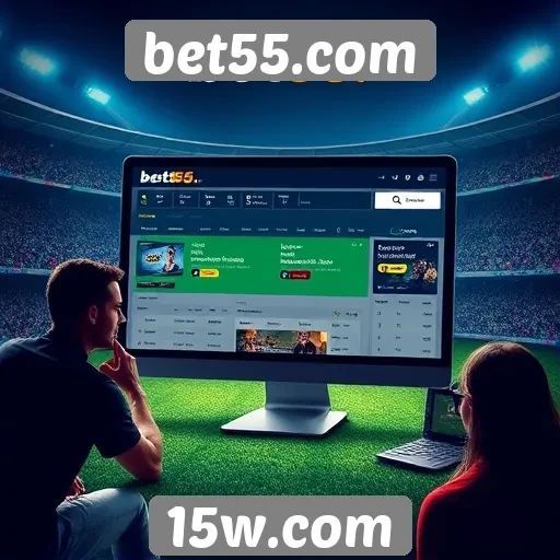 Funcionalidades exclusivas no bet55.com